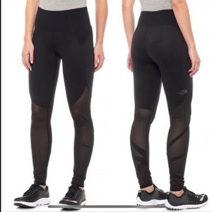 XL North Face Vision Mesh Mid-Rise Tights